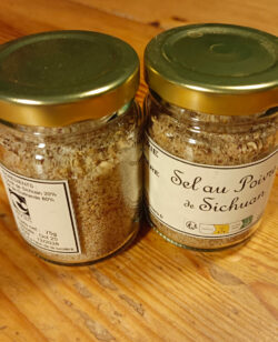 Sel au poivre de sichuan moulu